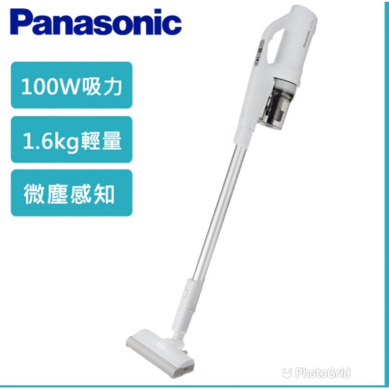 Panasonic 國際 MC-SB30J 直立式輕量型無線吸塵器 大吸力