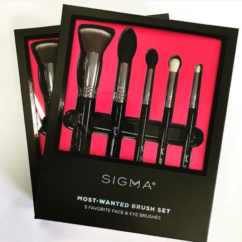 [全新官網現貨㊣]Sigma MOST WANTED BRUSH SET/F80/F35/E40/E25/E30刷具組