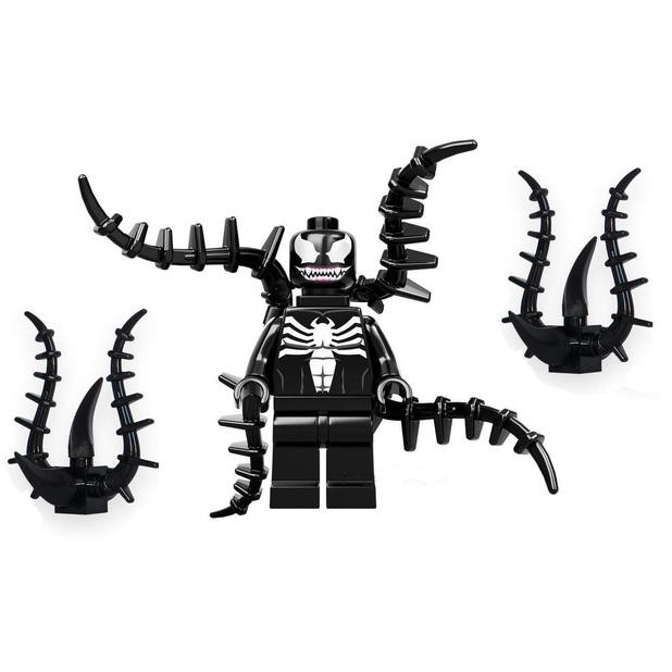 LEGO 樂高 超級英雄人偶  毒液  觸手及武器 絕版稀少 76004