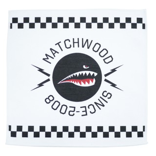 Matchwood 2019's Towel 經典鯊魚Logo 方型萬用小毛巾 車用擦拭布 官方賣場