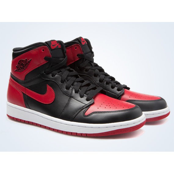 nike air jordan 1 retro red and black