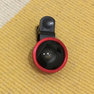 夾式手機廣角鏡頭 自拍 0.4倍數 附蓋子