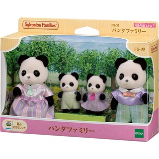 現貨 森林家族 貓熊家庭 熊貓 【人形偶】