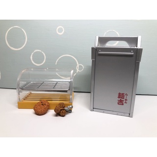 re-ment rement 絕版盒玩 散件 (食堂.餐廳. 居酒屋--外送箱)+(蛋黃哥--熱食爐 烘烤箱)