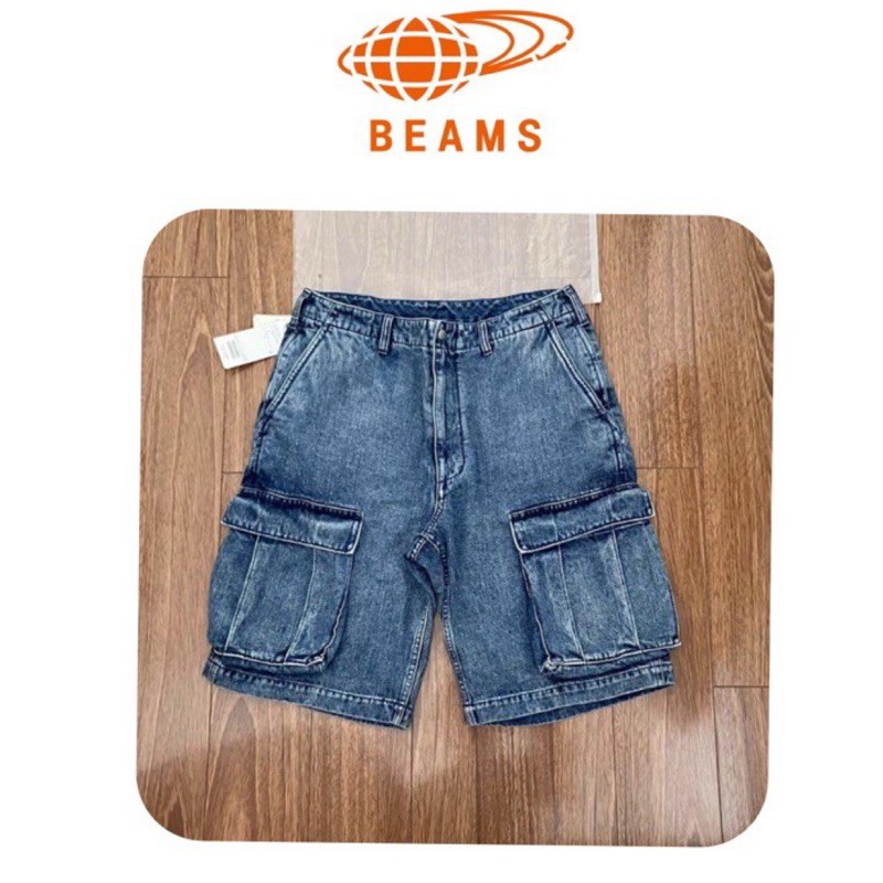 SSZ BEAMS WUSDP SHORTS デニム パンツ L | vrealitybolivia.com
