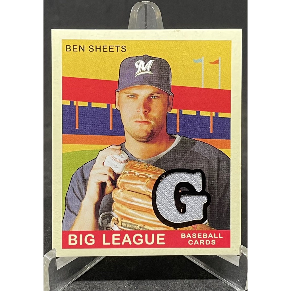 BEN SHEETS 球衣卡 MLB 207 UD GOUDEY #15 大聯盟 棒球卡 釀酒人隊