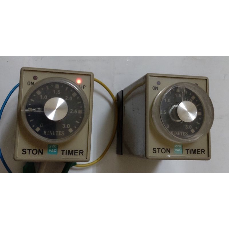 🌞二手現貨保固 仕通 STON 泛用型 限時繼電器 SH3-2 0-3分 3M 電源:220VAC 計時器 TIMER