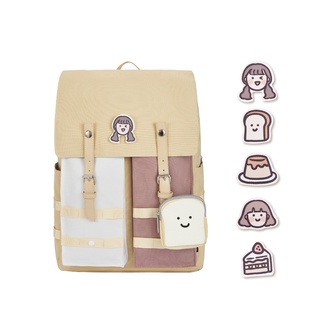 【HC STORE】【啊宣聯名款】香草布蕾後揹包
