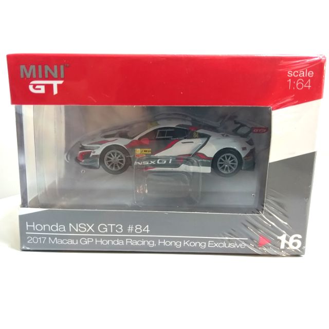 MINI GT Honda NSX GT3 #84 No.16 香港限定