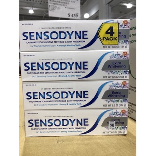 🛍好市多Costco代購 SENSODYNE 舒酸定敏感性牙膏潔白配方 184g*4入組