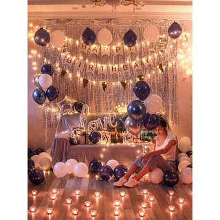 免運 網紅生日佈置氣球裝飾 求婚豪華氣球套餐 KTV派對閨蜜成人聚會場景