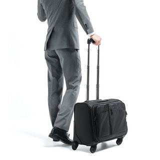 日本SANWA防水拉桿箱男用電腦包筆記本旅行包兩用行李箱子大容量 XLuT