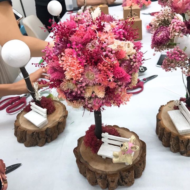 乾燥花桌面擺設愛吉賽兒款 訂製品 蝦皮購物