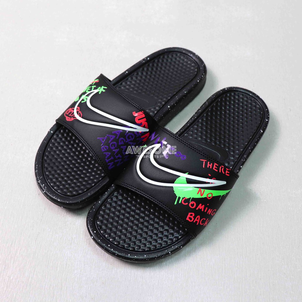 nike benassi jdi print w