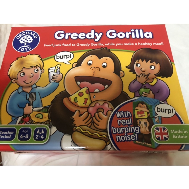 Orchard Toys貪吃的大猩猩桌遊Greedy Gorilla桌面遊戲益智