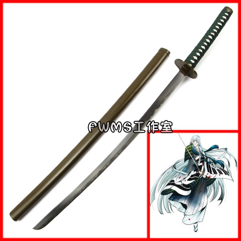 刀劍亂舞江雪左文字cos道具刀 Cosplay道具刀 金屬道具刀未開刃 Cos武器 Cos精緻高還原武器 蝦皮購物