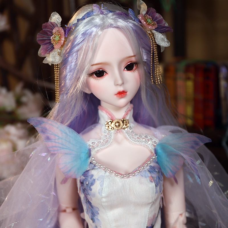 WN13 BJD ドール 衣装 漢服 中華風 古風 5点セット ハンドメイド