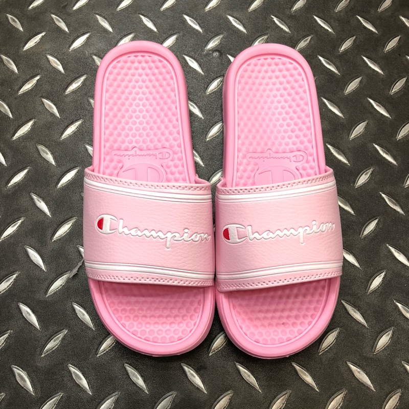 粉紅 Champion 拖鞋