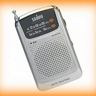 公司貨SAMPO聲寶AK-W910AL 迷你口袋型AM/FM收音機