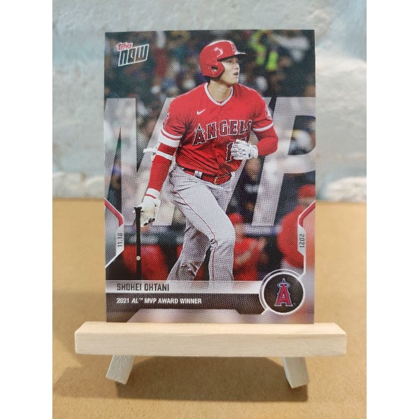 2021 Topps Now Shohei Ohtani 大谷翔平 - 11/18 全票通過AL MVP 棒球卡 球員卡