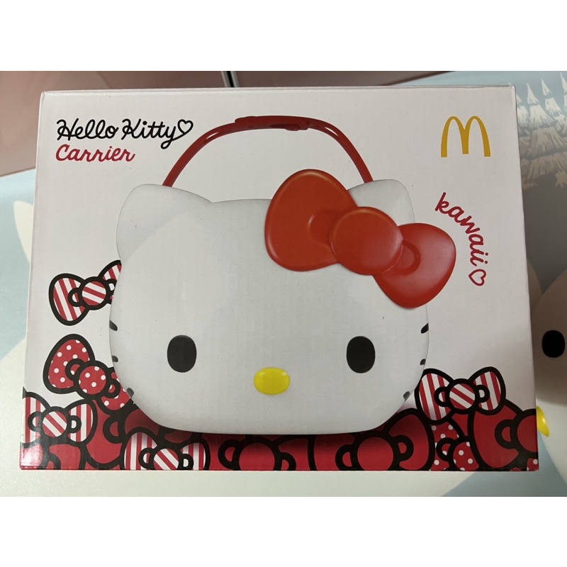 泰國 - 麥當勞 Hello Kitty 置物籃 / 手提籃 / 車用置物籃（全新現貨）