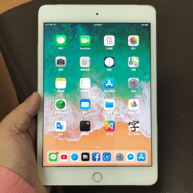 iPad mimi4 64G 4G版 LTE版 金色