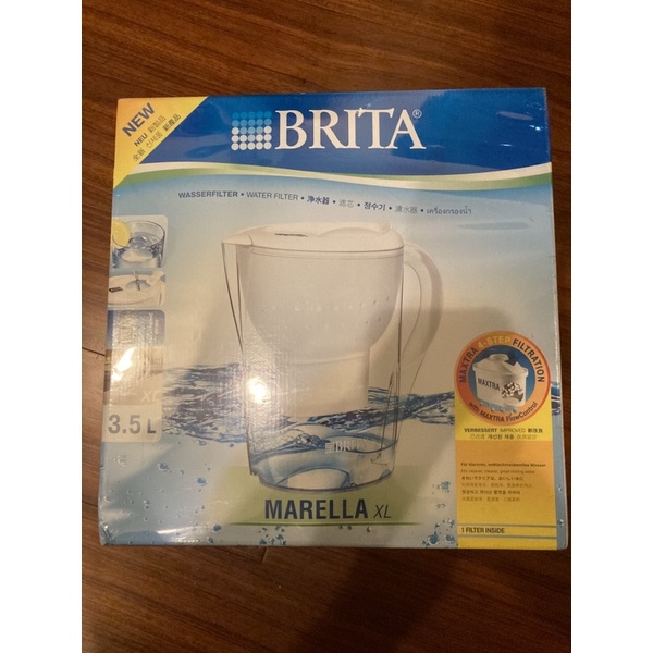 德國 BRITA Marella XL 3.5L 濾水壺(含濾芯)