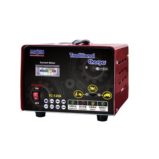 麻新電子 TC-1208 全自動電池充電器 12V 6A 汽車 機車 電瓶 充電器 電池 充電機