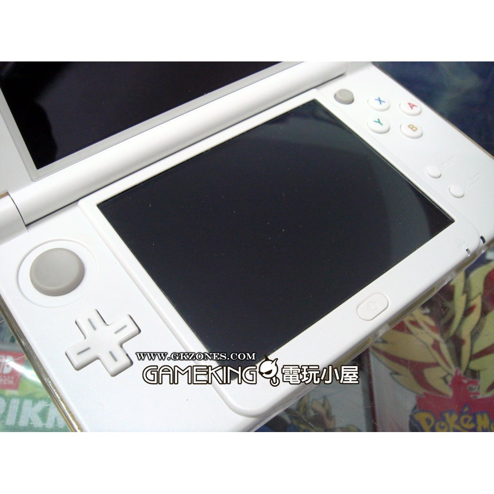 三重蘆洲電玩 New 3ds Ll 主機白色 藍色 主機包 充電器 九成新 蝦皮購物