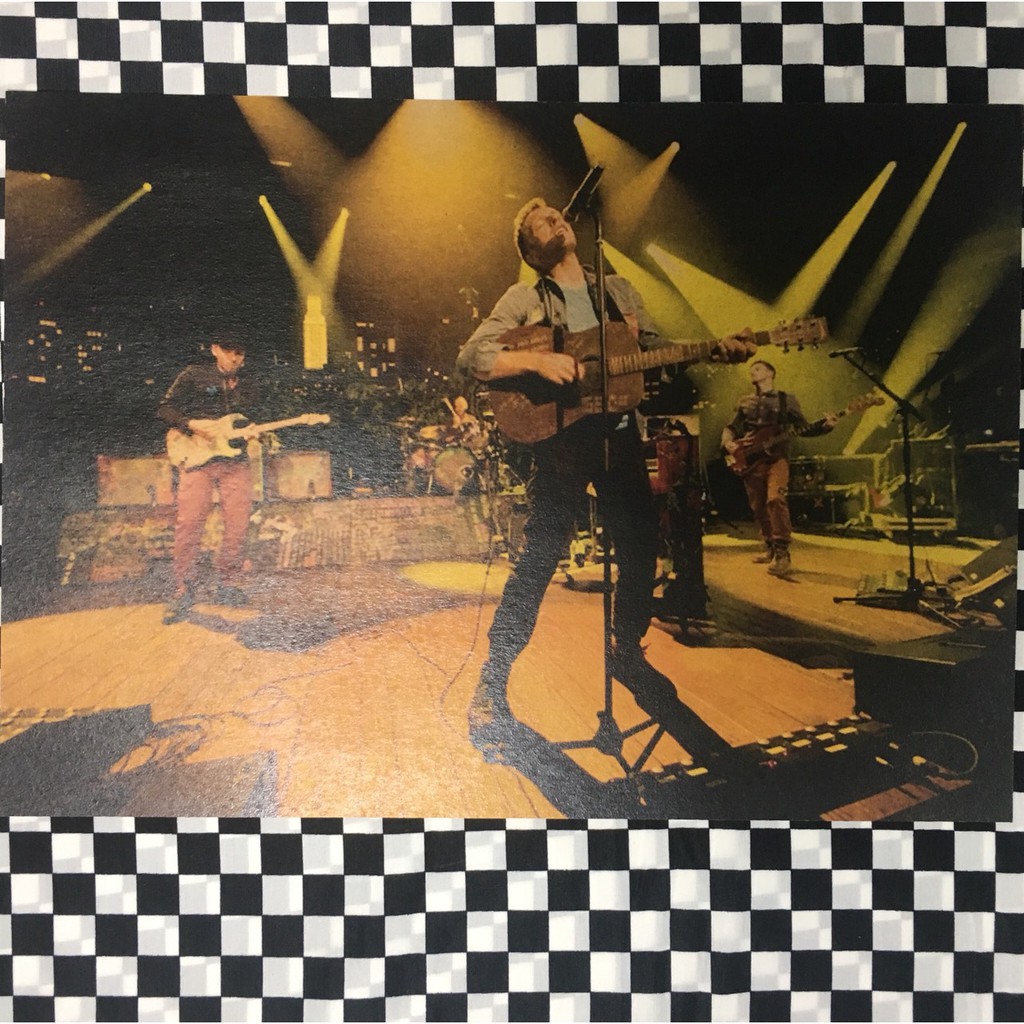『老番顛』 COLDPLAY 酷玩樂團 搖滾樂團 樂團海報 海報 壁飾 裝飾畫 牛皮紙海報