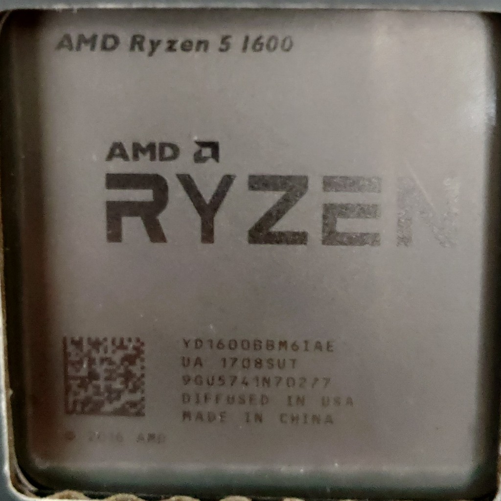 AMD Ryzen r5 1600