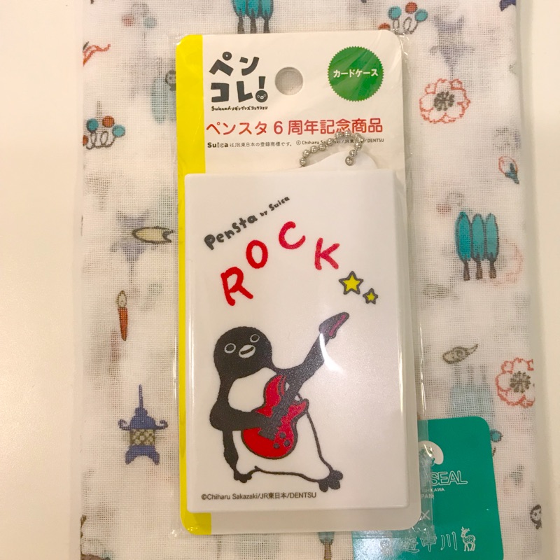 日本製suica企鵝西瓜卡悠遊卡套