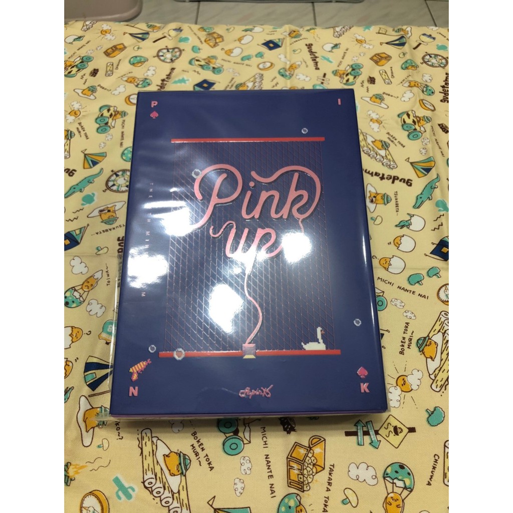 Apink 6th Mini Album Pink Up B 韓版 空專  紙鈔 拍立得