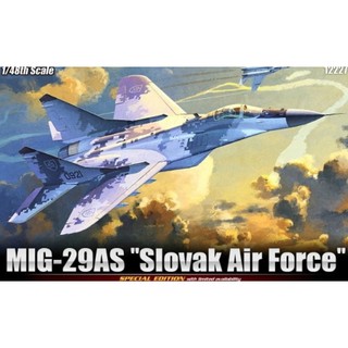 愛德美 1/48 MIG-29AS "Slovak Air Force" 貨號FA12227