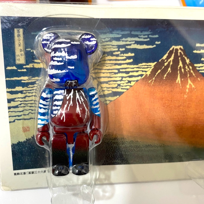 ►現貨 全新未拆◀ Be@rbrick 赤富士 100% 富士山  浮世繪