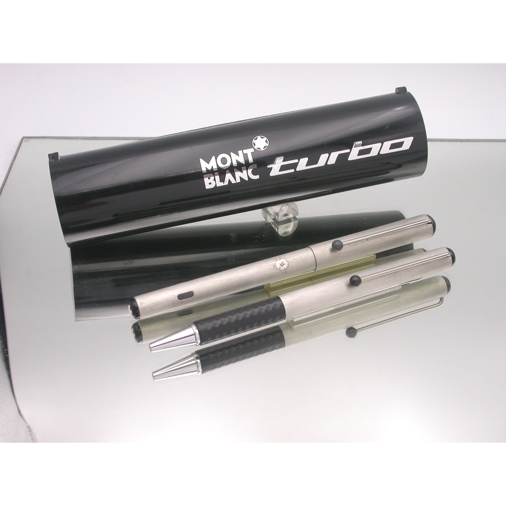 1970-1980年代極稀有全新 萬寶龍MONT BLANC Turbo鋼筆+原子筆