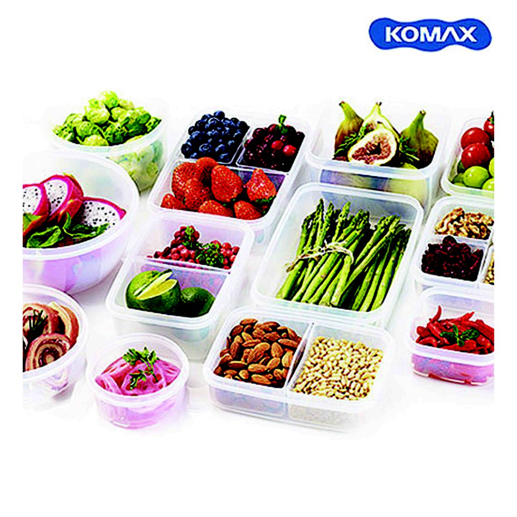 韓國KOMAX塑膠保鮮盒含蓋24件組(KM731395)