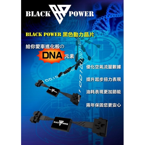 【優質輪胎】BLACK POWER 黑色動力晶片-提升起步扭力(FORTIS_OUTLANDER_EVO 10代)三重區