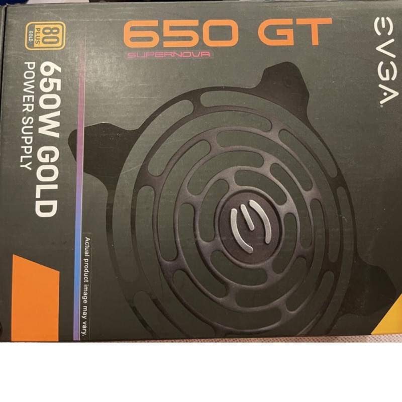 EVGA 艾維克650 GT POWER 電源供應器（二手）