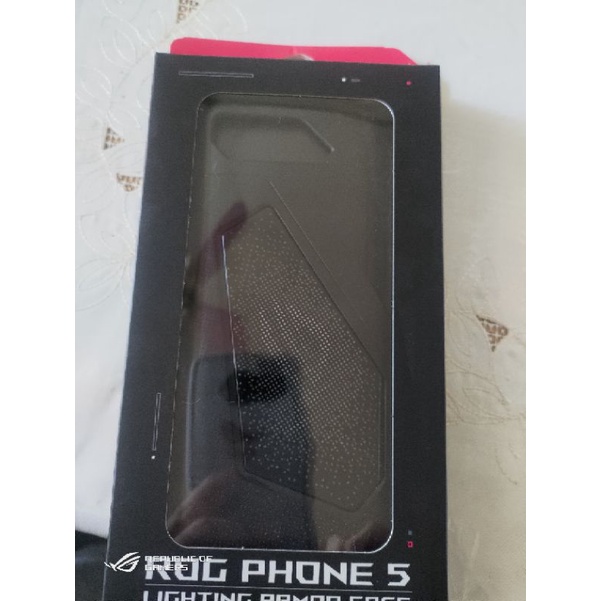 ASUS ROG Phone 5 5S  rog5炫光智慧保護殼 ZS673KS 二手