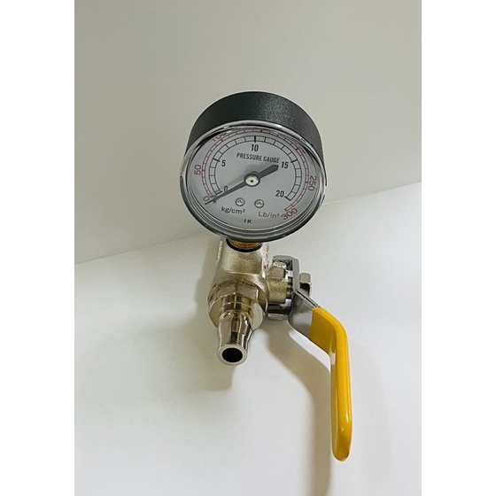 試水壓力錶組 20kg 試水錶 壓力錶 水壓測試器 測漏錶