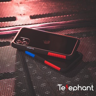 台灣官方直營賣場-太樂芬telephant NMDER/EPI OG紅藍 系統防摔抗汙手機殼iphone各型號對應適用