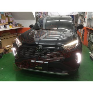 【小鳥的店】2019-2020 5代 RAV4 專用 DRL 替換式 日行燈 直上 晝行燈 C型款 導光款 雙色 改裝