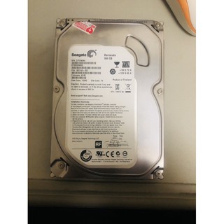 二手硬碟 Seagate HDD 3.5吋500Gb. 傳統硬碟3.5吋250GB