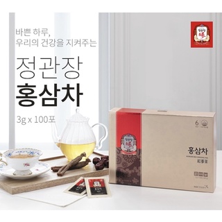 [ 正官庄] 高麗蔘茶 紅蔘茶3g×100 👍6年生紅參 母親節禮物