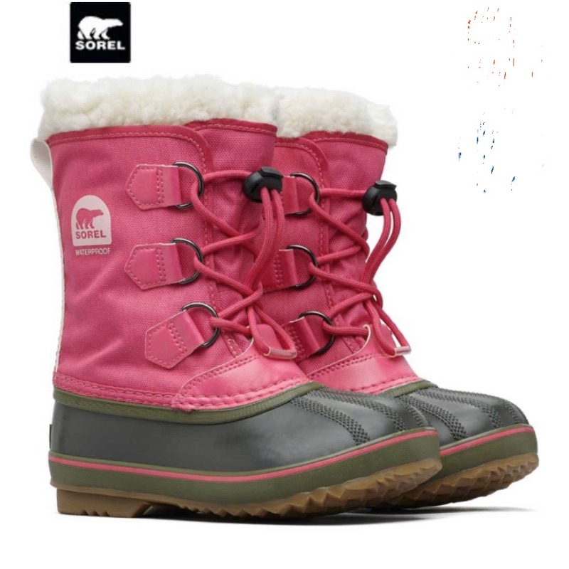 現貨 Sorel 加拿大 兒童雪靴 防水 耐寒 -32度 Waterproof 免綁鞋帶 現貨21cm US3