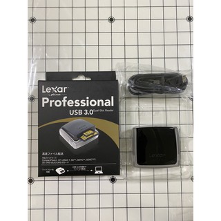 日本購回 LEXAR雙槽讀卡機 CF SDHC SDXC USB 3.0 新版支援UHS-II