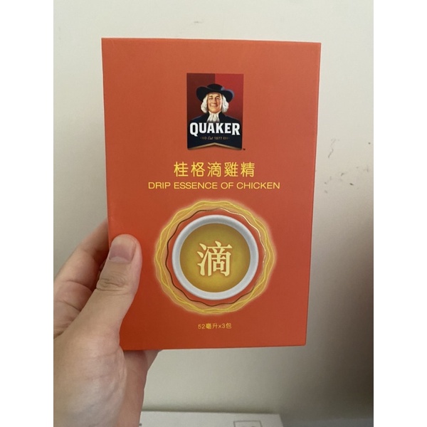 桂格滴雞精（一盒52毫升*3包，不拆賣）