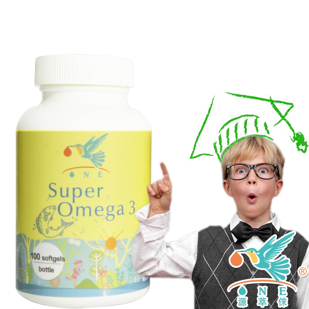 ONE源萃倈 SuperOmega3 金鑽魚油 DPA