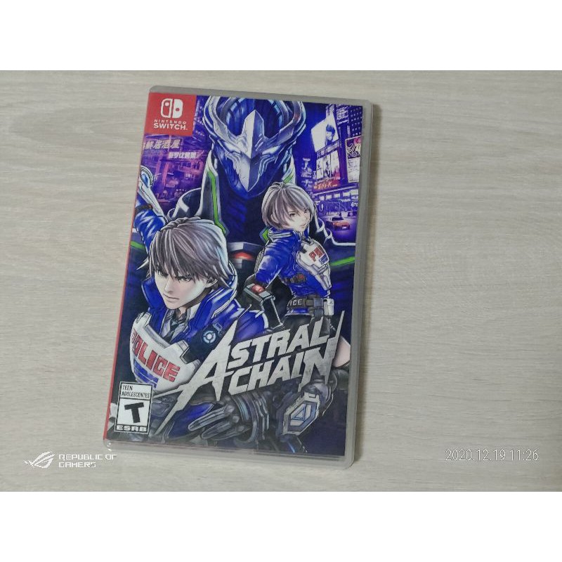 Astral Chain 異界鎖鏈 二手現貨 SWITCH遊戲